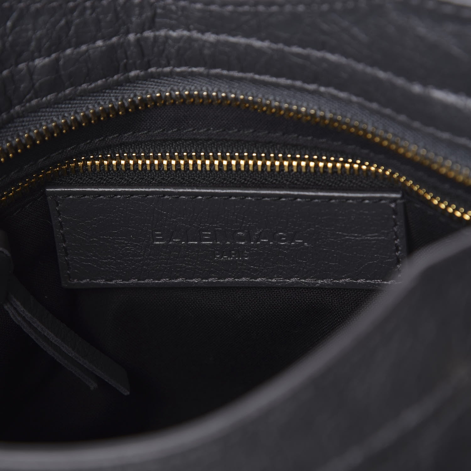 Balenciaga Agneau Classic Gold Hardware Mini City Gris Fossile 5 of 9
