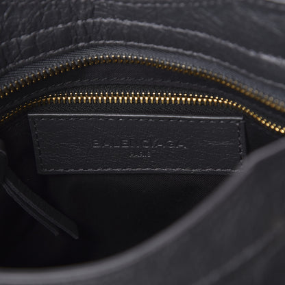 Balenciaga Agneau Classic Gold Hardware Mini City Gris Fossile 5 of 9