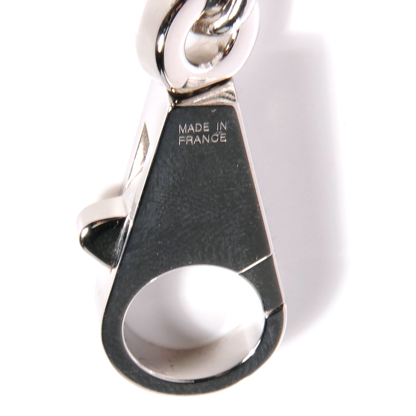 Palladium Breloque Bag Charm Silver
