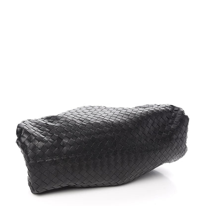 Bottega Veneta Nappa Maxi Intreccio The Pouch Oversized Clutch Black 4 of 9