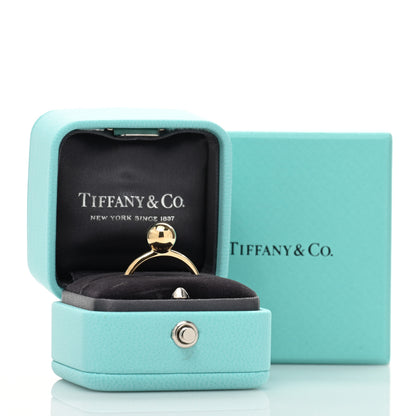 Tiffany 18K Yellow Gold 8mm Hardwear Ball Ring 54 7 5 of 5