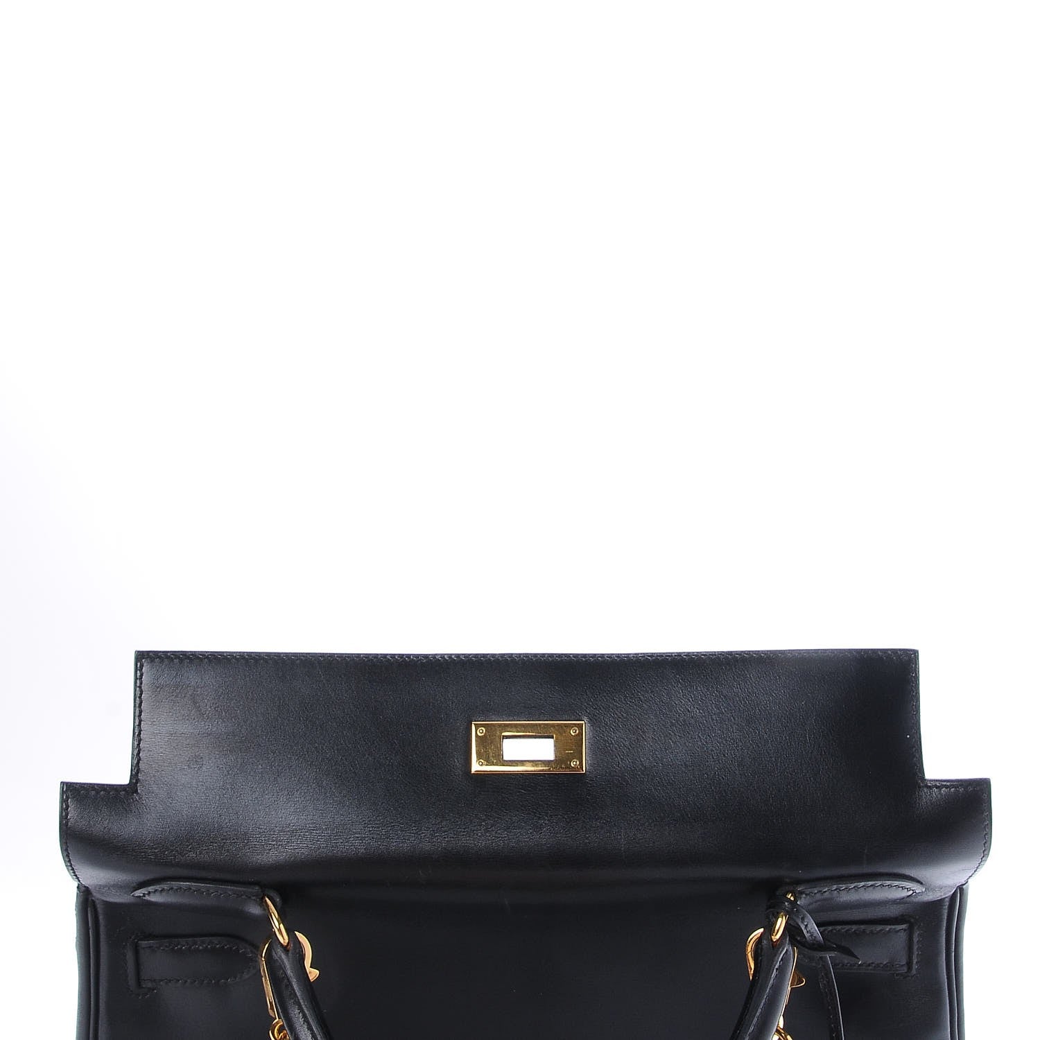 Hermes Box Kelly Retourne 32 Black 10 of 30