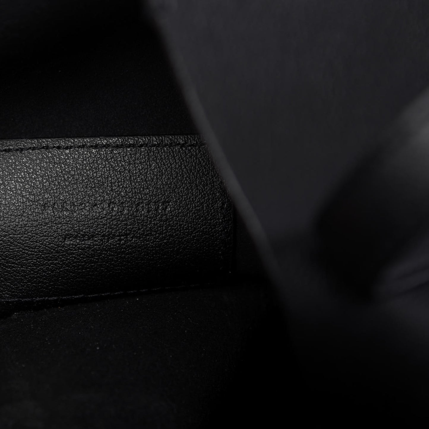 Calfskin Large Shopping Tote Black