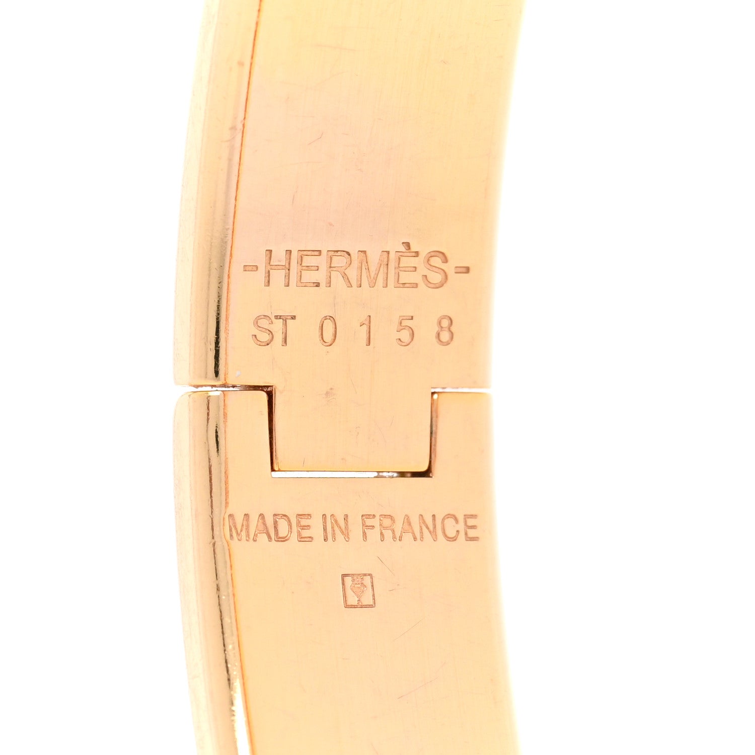Hermes Enamel Narrow Clic Clac H Bracelet PM Black 5 of 8