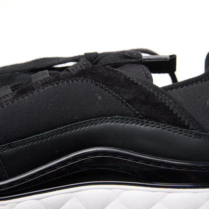 Chanel Velvet Calfskin Mixed Fibers CC Sneakers 41 Black 11 of 13