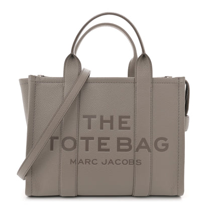 Marc Jacobs Grained Calfskin Medium The Tote Bag Cement 1 of 13