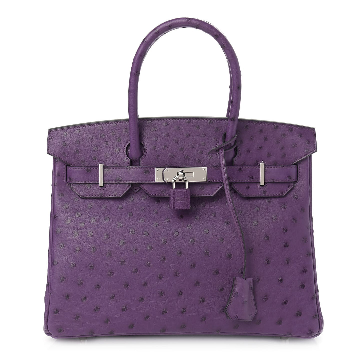 Ostrich Birkin 30 Violine