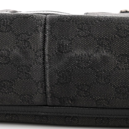 Gucci Monogram Abbey D Ring Tote Black 11 of 12