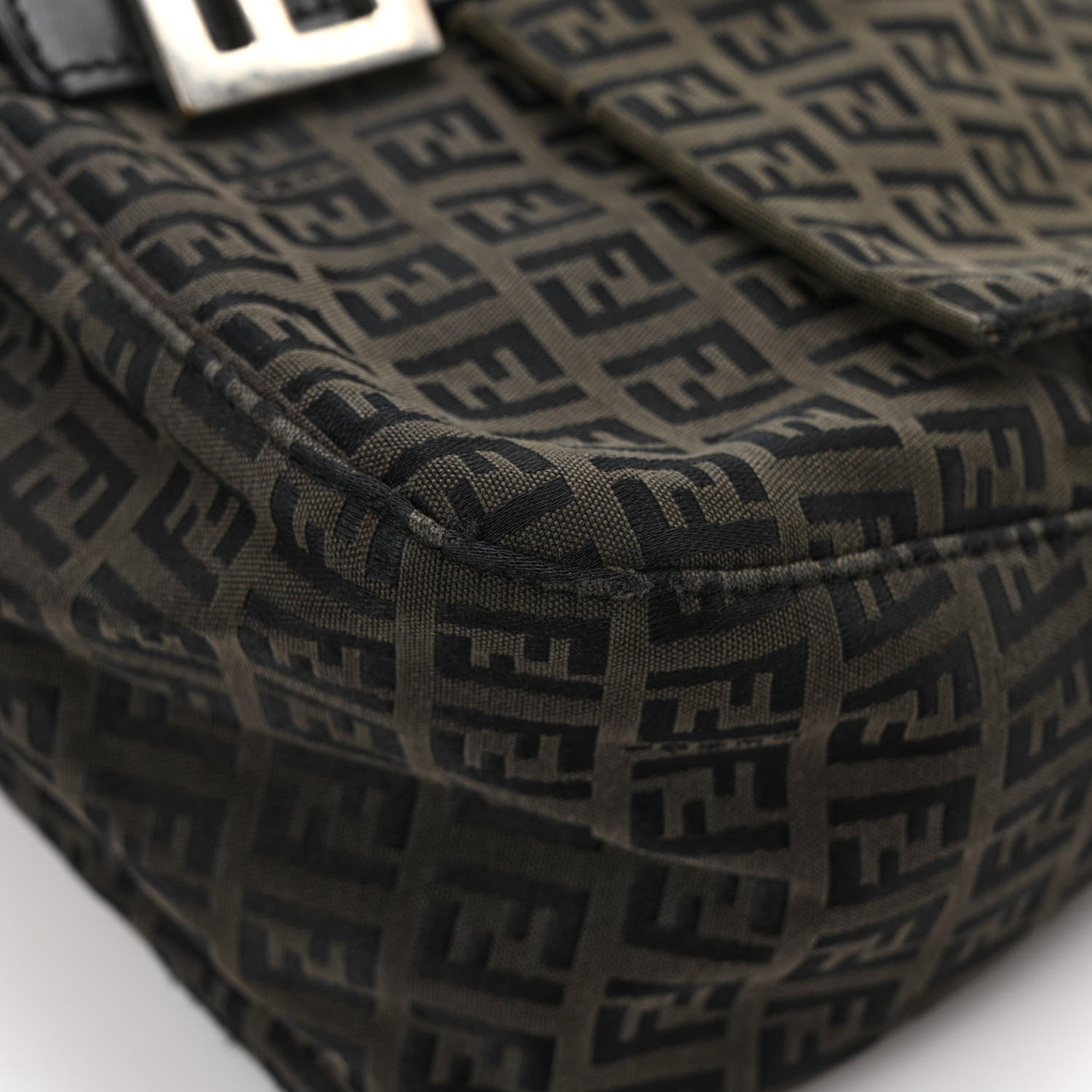 Fendi Zucchino Mama Baguette Tobacco 10 of 11
