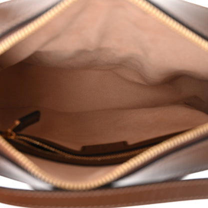 Gucci GG Supreme Monogram Small Horsebit 1955 Shoulder Bag Beige Brown Sugar 5 of 13