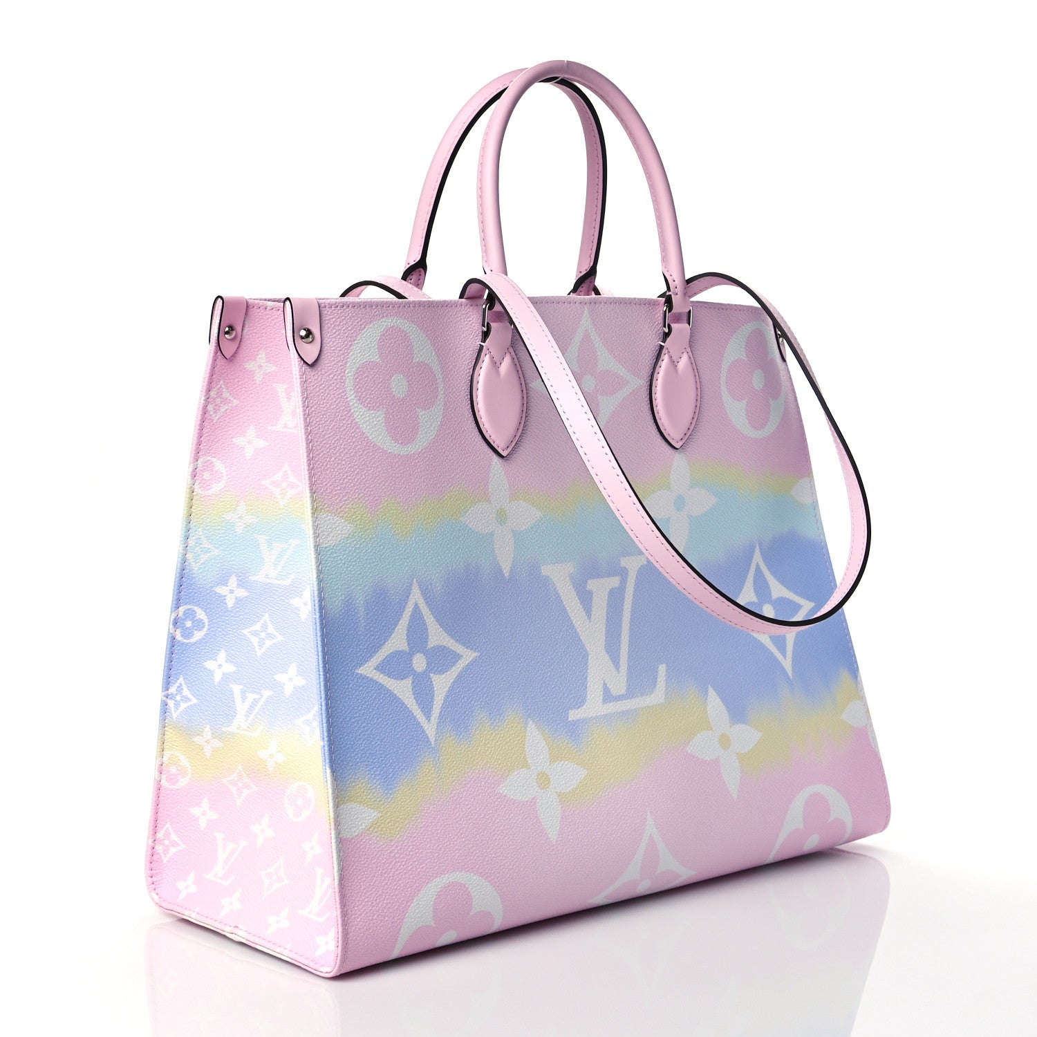 Louis Vuitton Monogram Escale Capri Onthego GM Pastel 3 of 12