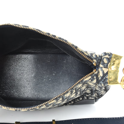 Christian Dior Monogram Shoulder Bag Navy Blue 4 of 19