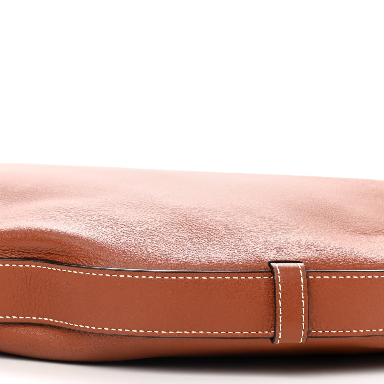 Celine Supple Calfskin Medium Strap Leandre Shoulder Bag Brown 10 of 12
