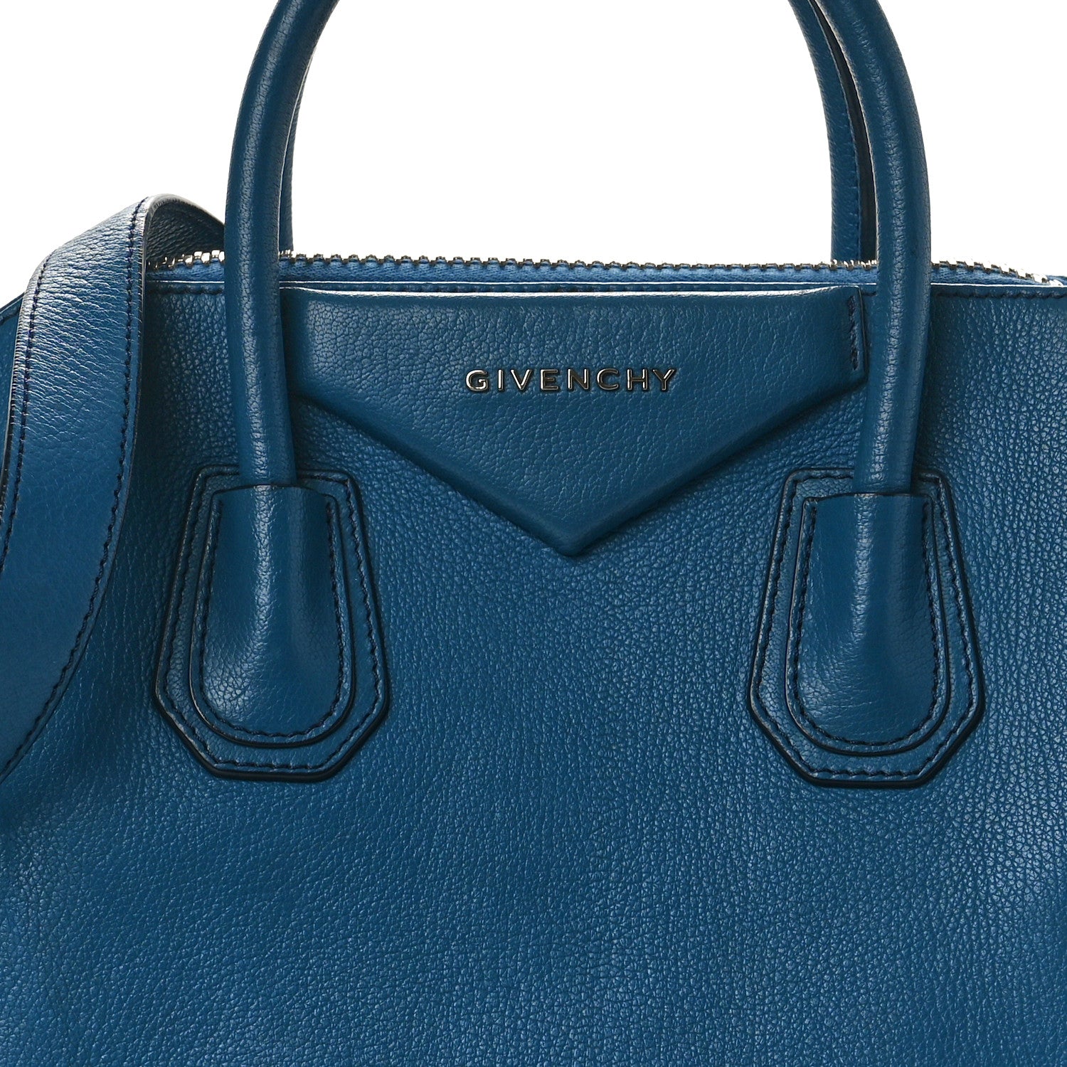 Givenchy Sugar Goatskin Small Antigona Indigo Blue 8 of 12