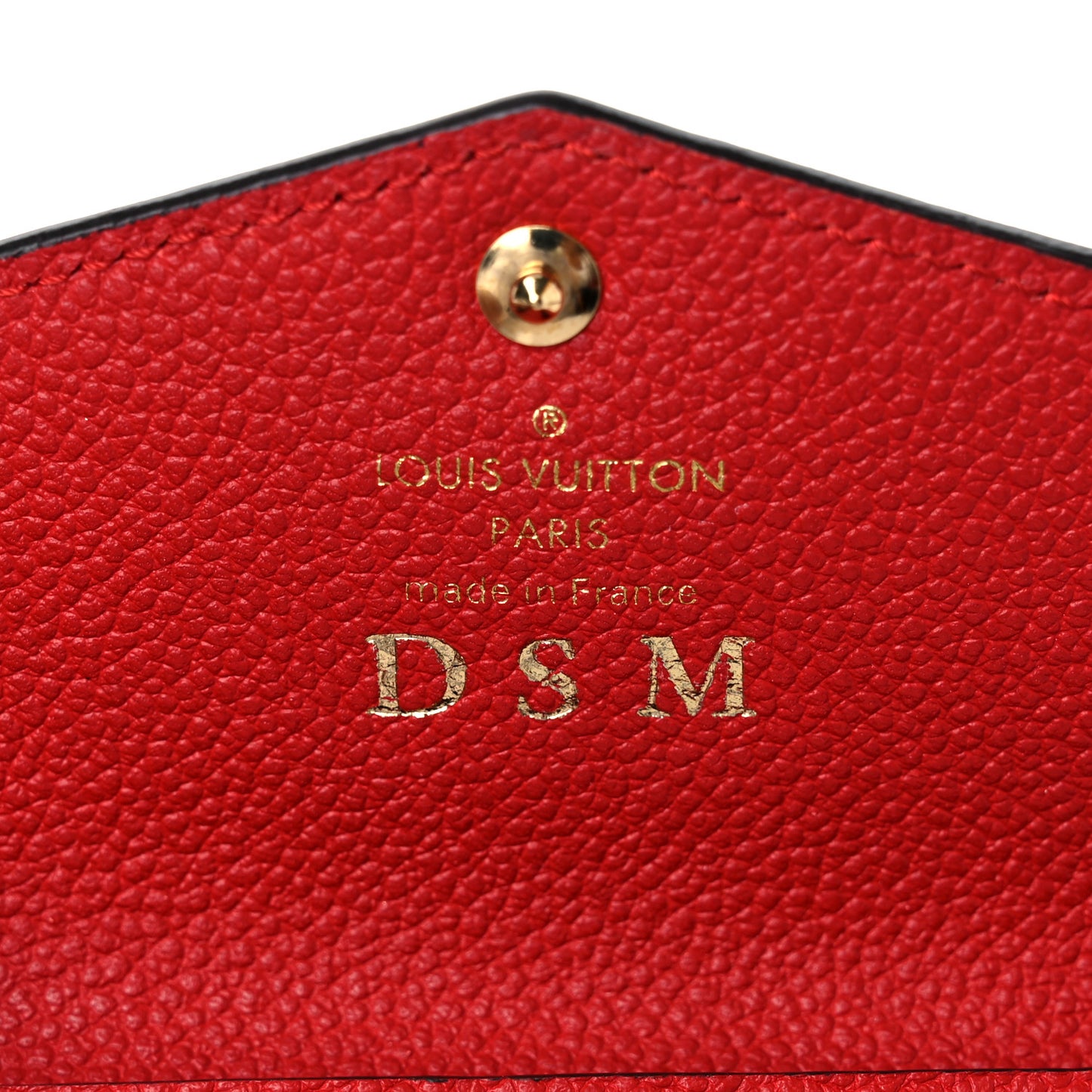 Empreinte Key Pouch Cherry