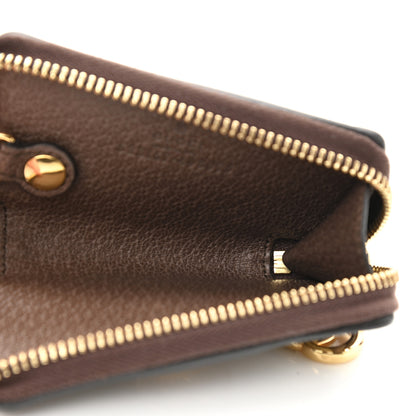 Gucci GG Supreme Monogram Web Ophidia Zip Around Key Case Beige New Acero 5 of 7