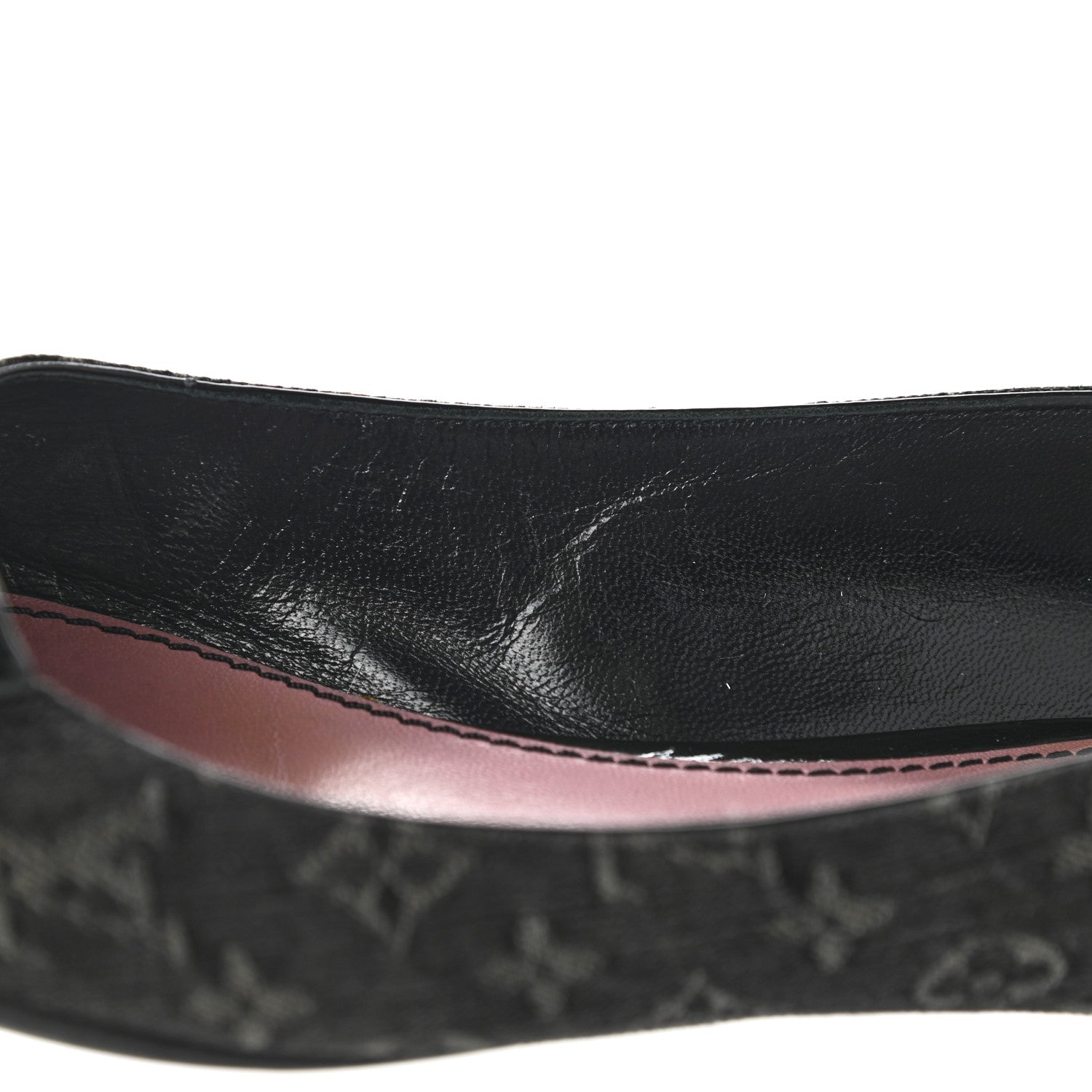 Louis Vuitton Denim Monogram Ballerina Flats 36.5 Black 12 of 12