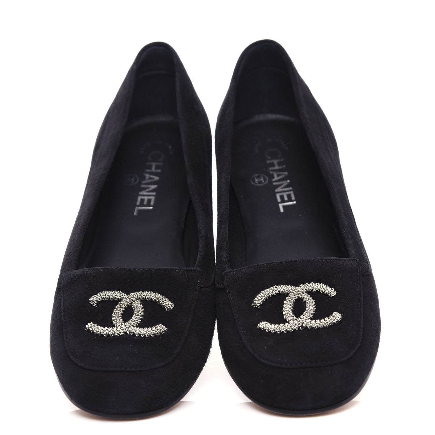Kid Suede CC Flats 37.5 Black