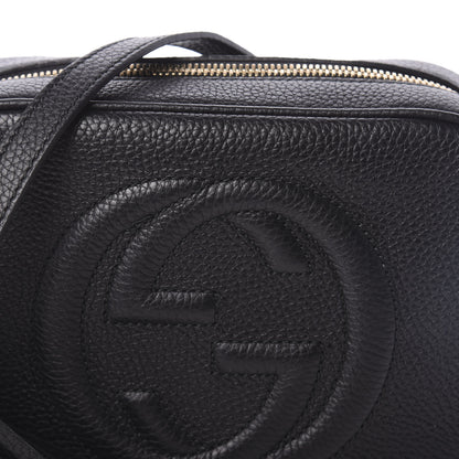 Gucci Pebbled Calfskin Small Soho Disco Bag Black 7 of 9
