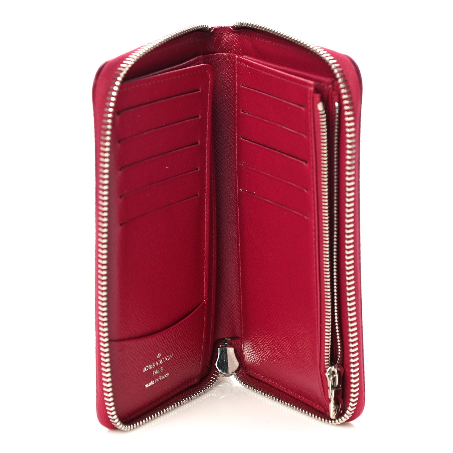 Epi Zippy Compact Wallet Fuchsia