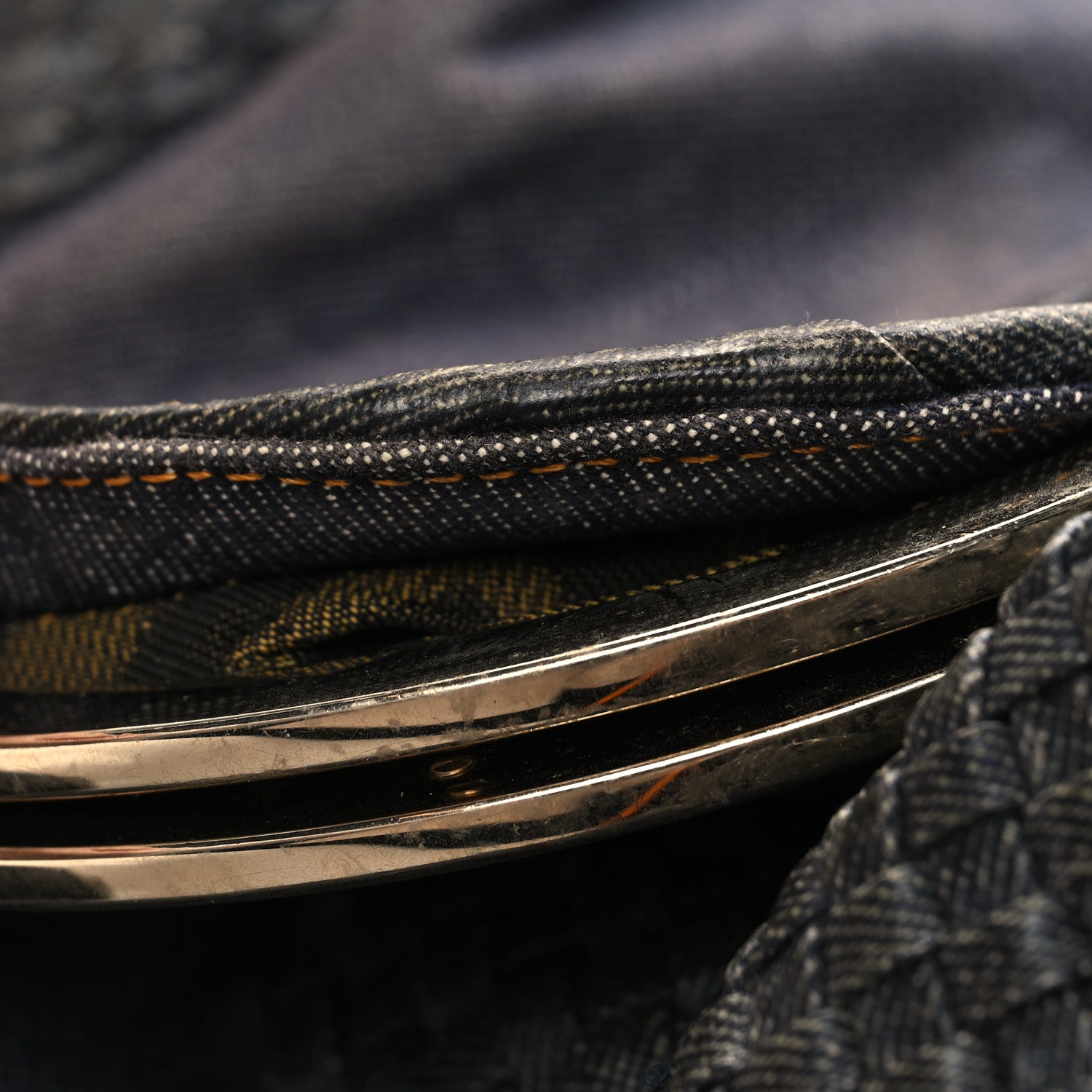 Fendi Denim Spalmati Woven Spy Blue 13 of 13