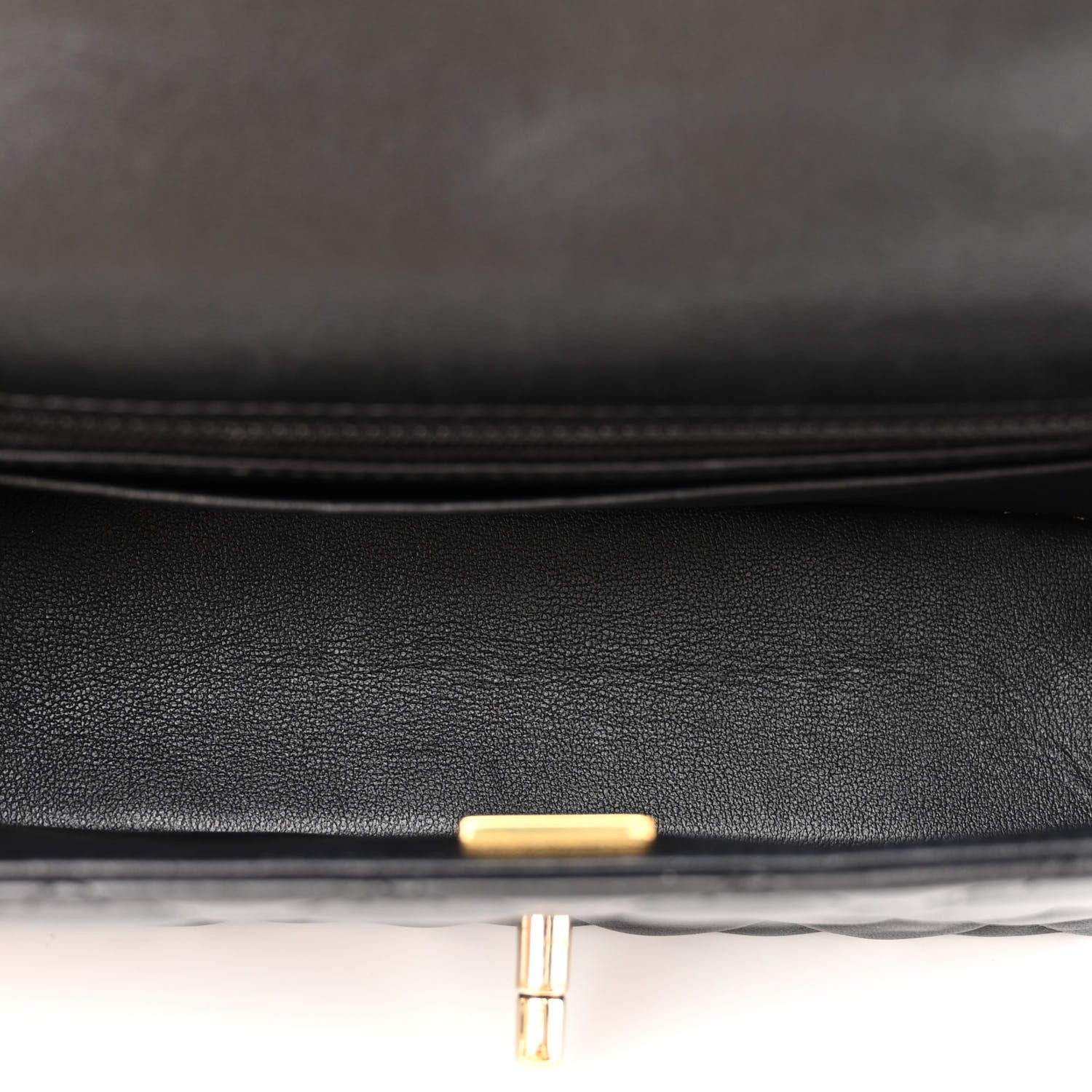 Chanel Lambskin Quilted Mini Rectangular Flap Black 5 of 13