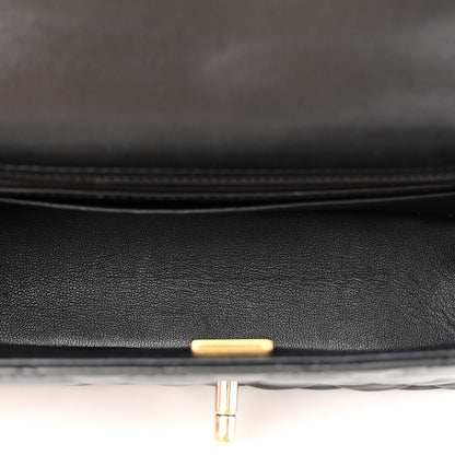 Chanel Lambskin Quilted Mini Rectangular Flap Black 5 of 13