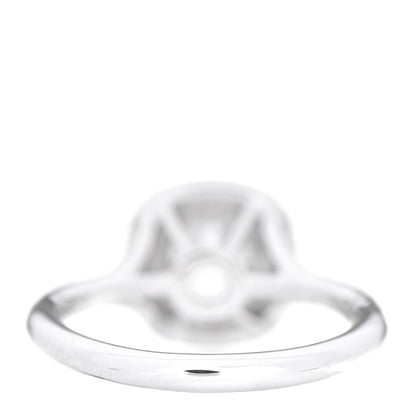 Tiffany Platinum Diamond .58ct Soleste Cushion Cut Double Halo Engagement Ring 48 4.5 3 of 6