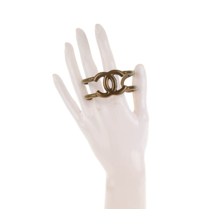 Chanel CC Cuff Brass 2 of 4