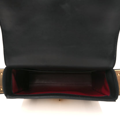 Givenchy Calfskin Snake Embossed Medium Eden Black White 5 of 8