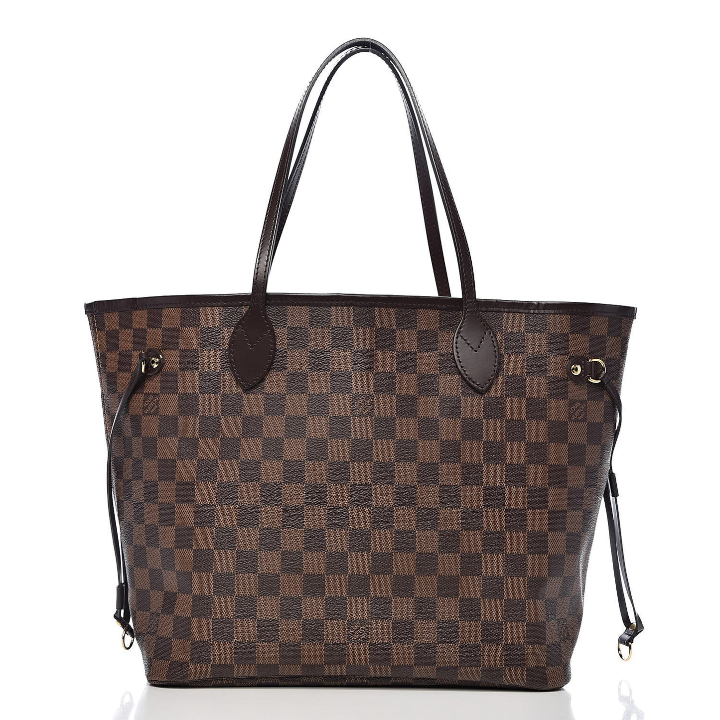 Damier Ebene Neo Neverfull MM Rose Ballerine