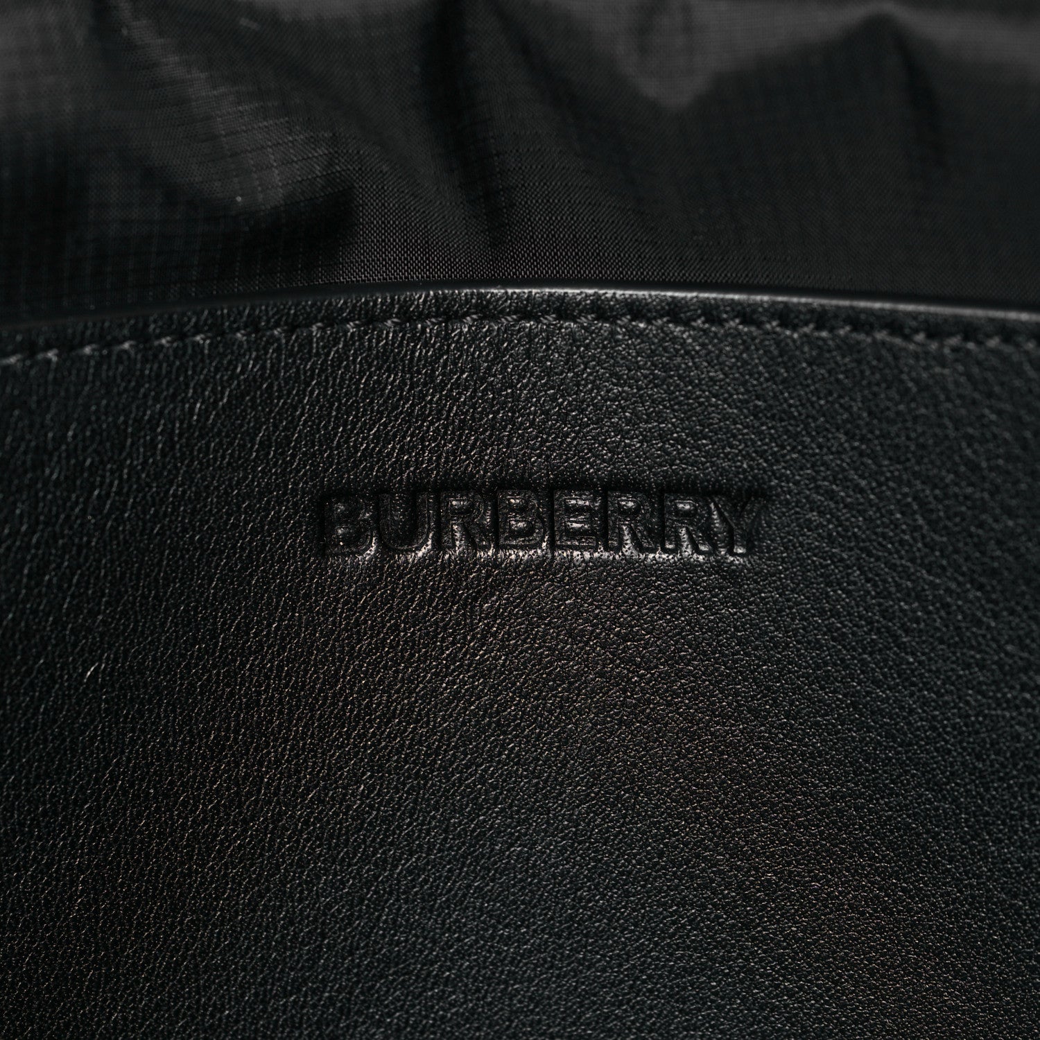 Burberry Econyl Logo Print Bum Bag Black 8 of 11