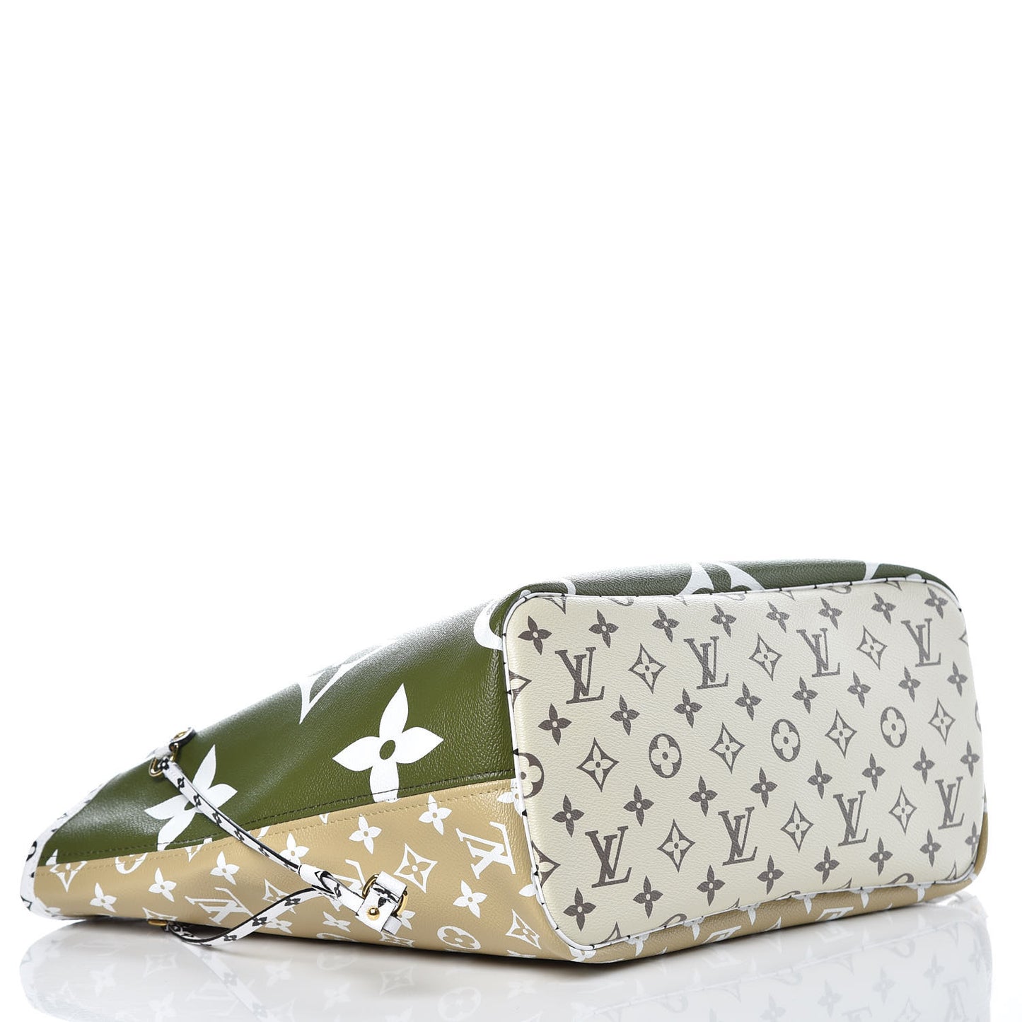 Monogram Giant Neverfull MM Kaki