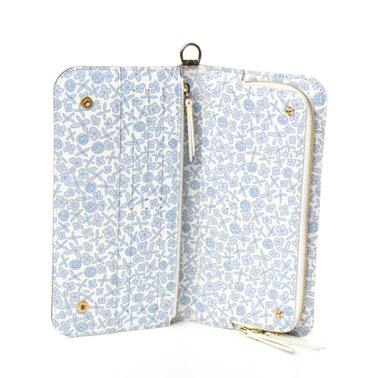 Louis Vuitton Monogram Fleuri Insolite Wallet Violet 5 of 6