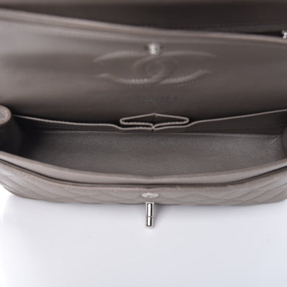 Chanel Caviar Quilted Medium Double Flap Taupe 5 of 15