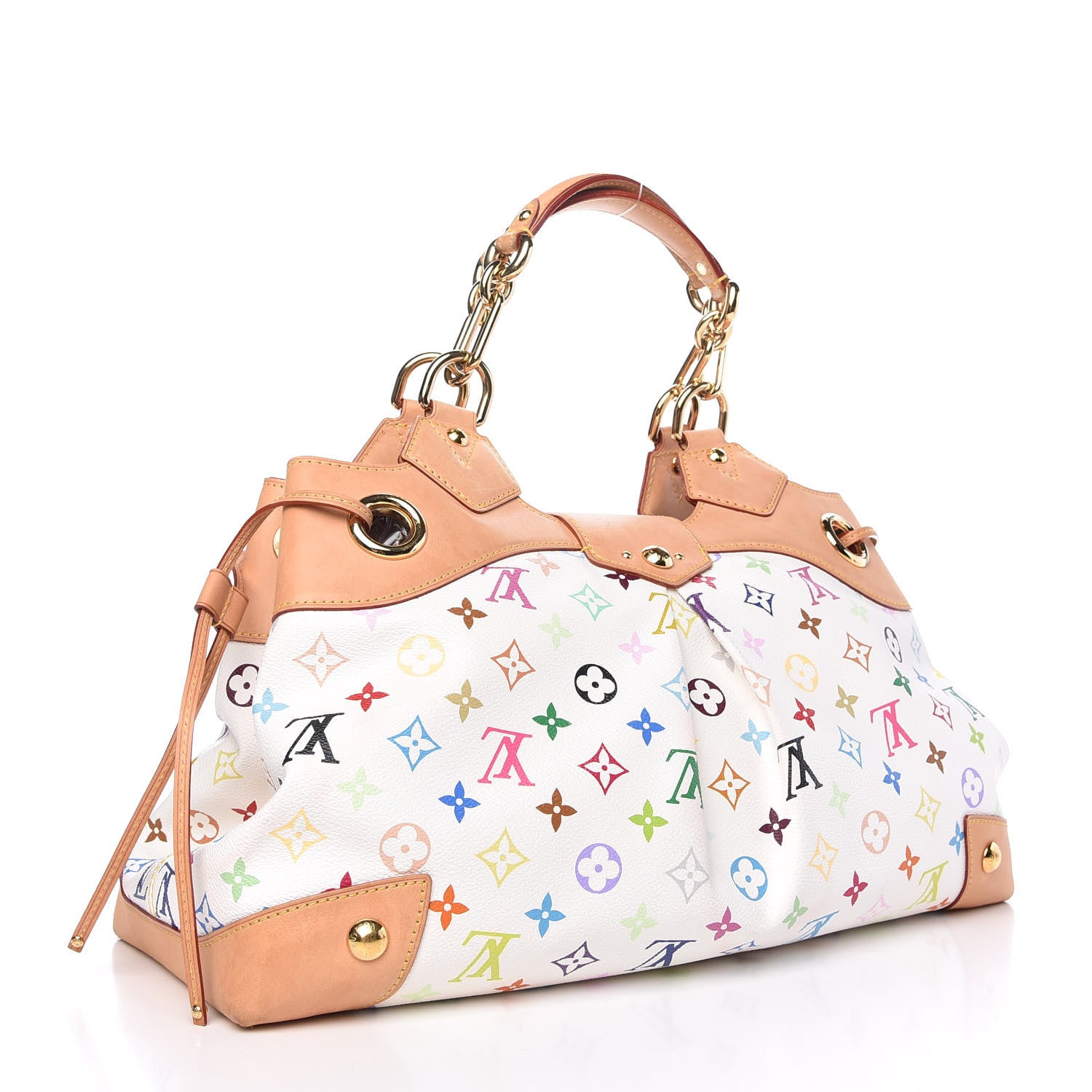 Louis Vuitton Monogram Multicolor Ursula White 3 of 8