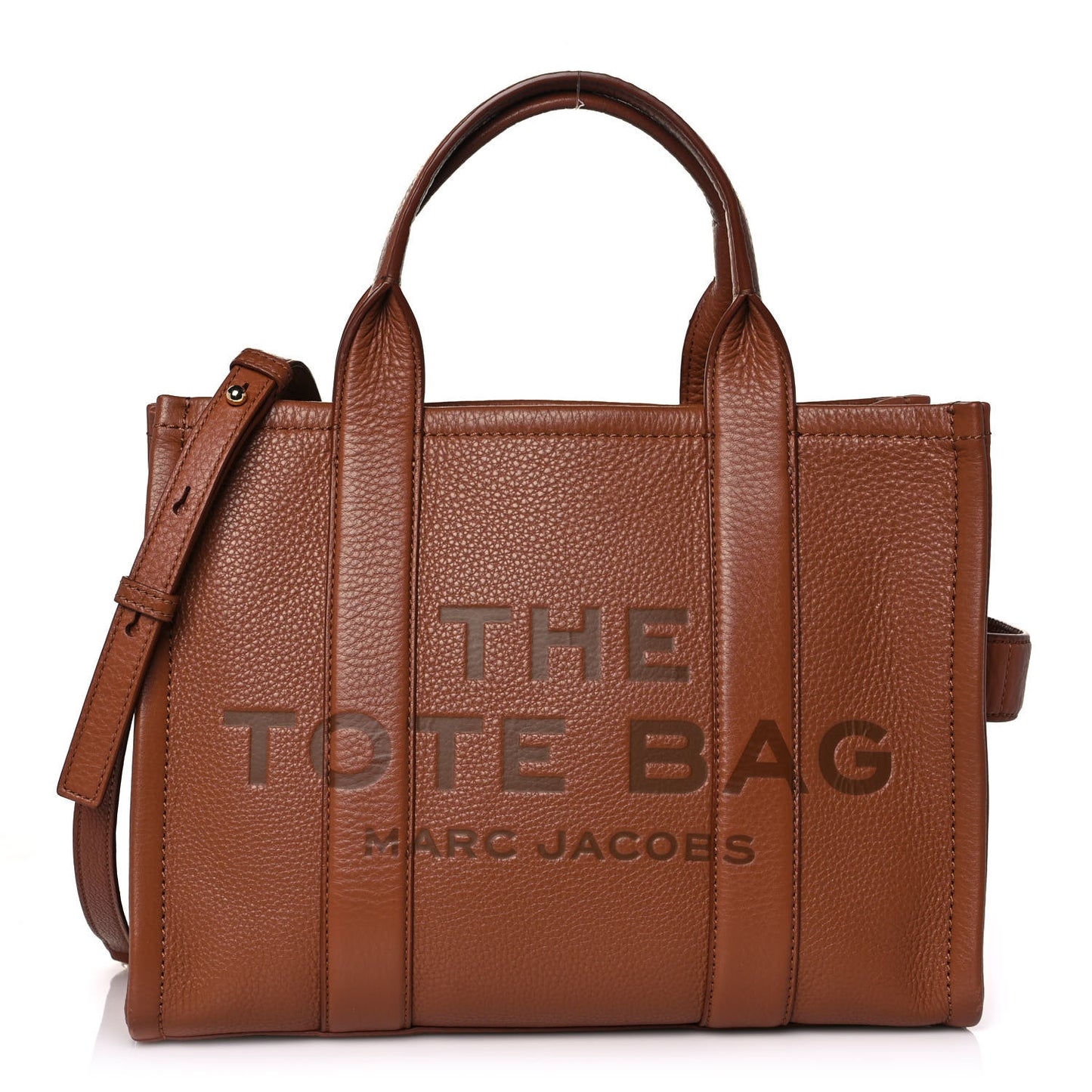 Grained Calfskin Medium The Tote Bag Argan Oil