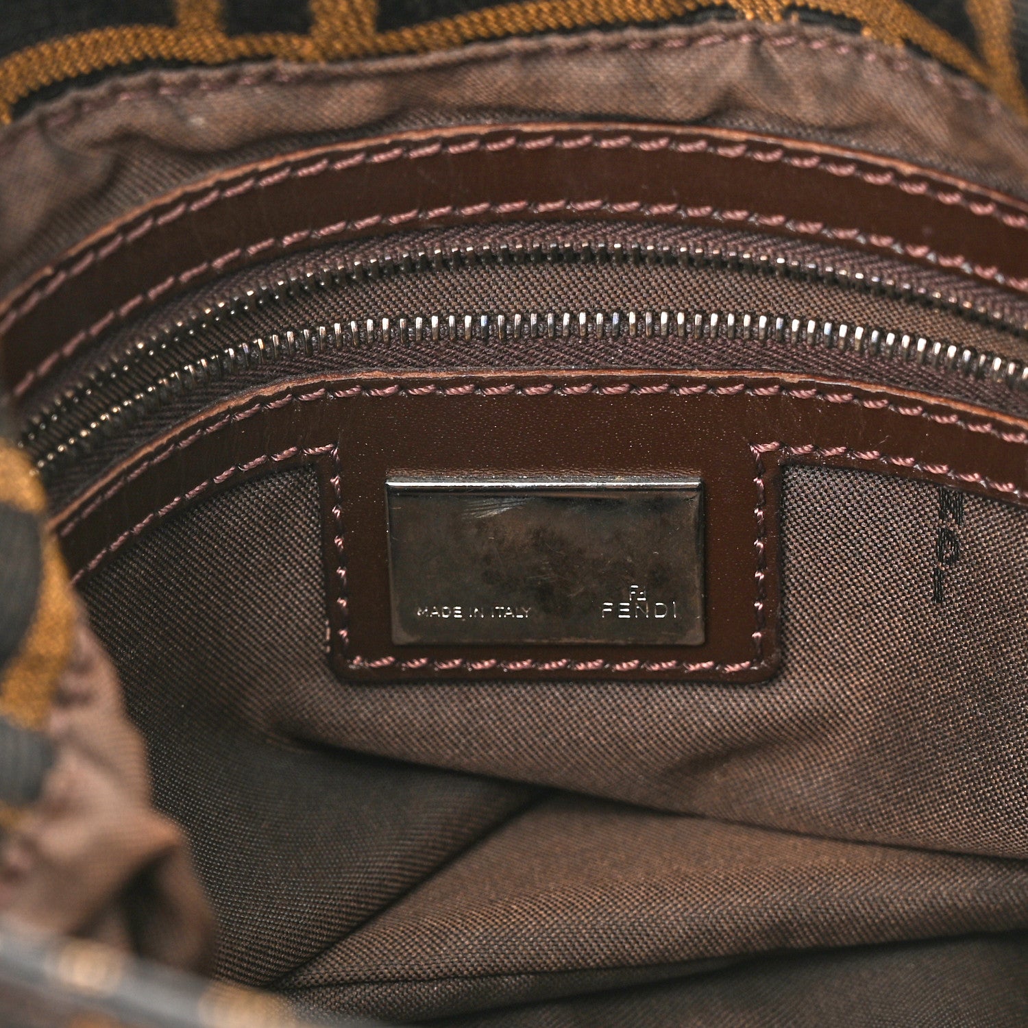 Fendi Zucca Mama Baguette Tobacco 6 of 12