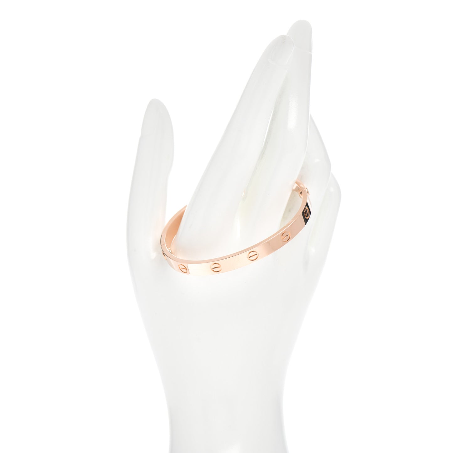 18K Pink Gold LOVE Bracelet 17