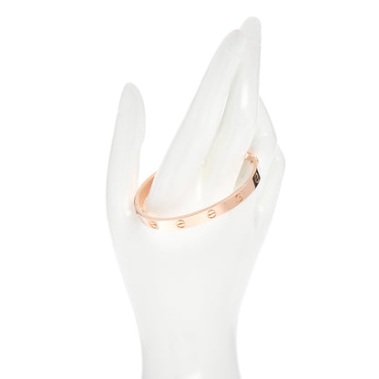Cartier 18K Pink Gold LOVE Bracelet 17 2 of 6