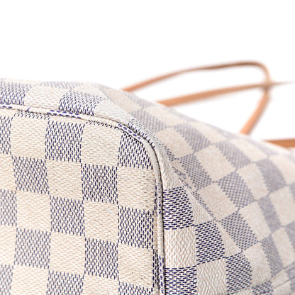 Louis Vuitton Damier Azur Neverfull MM 11 of 24