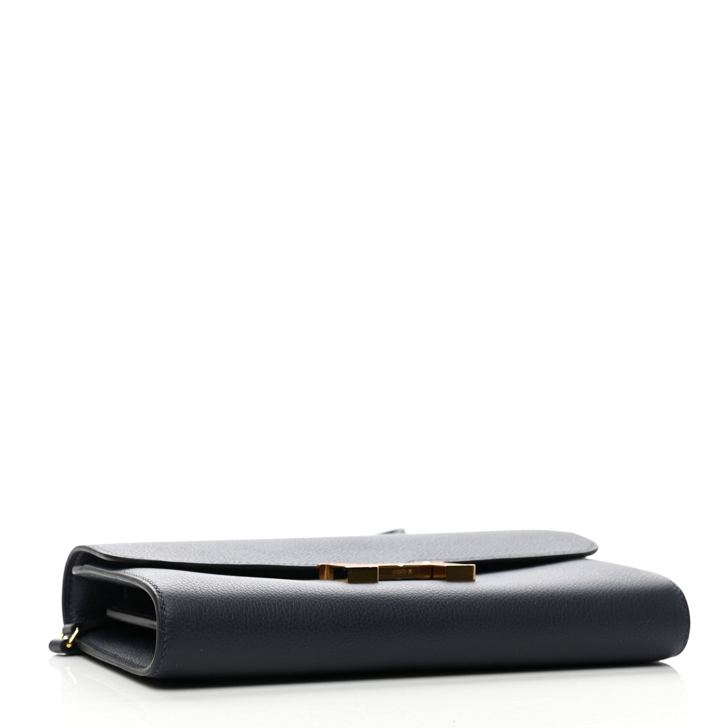 Hermes Evercolor Constance Wallet To Go Bleu Nuit 3 of 10