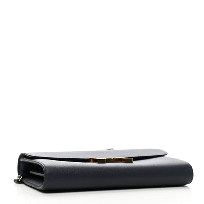 Hermes Evercolor Constance Wallet To Go Bleu Nuit 3 of 10