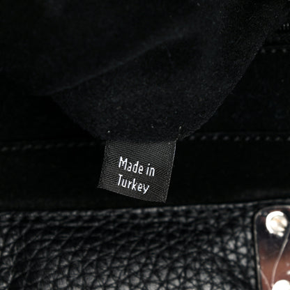 Mulberry Small Classic Grain Calfskin Medium Lily Black 6 of 13