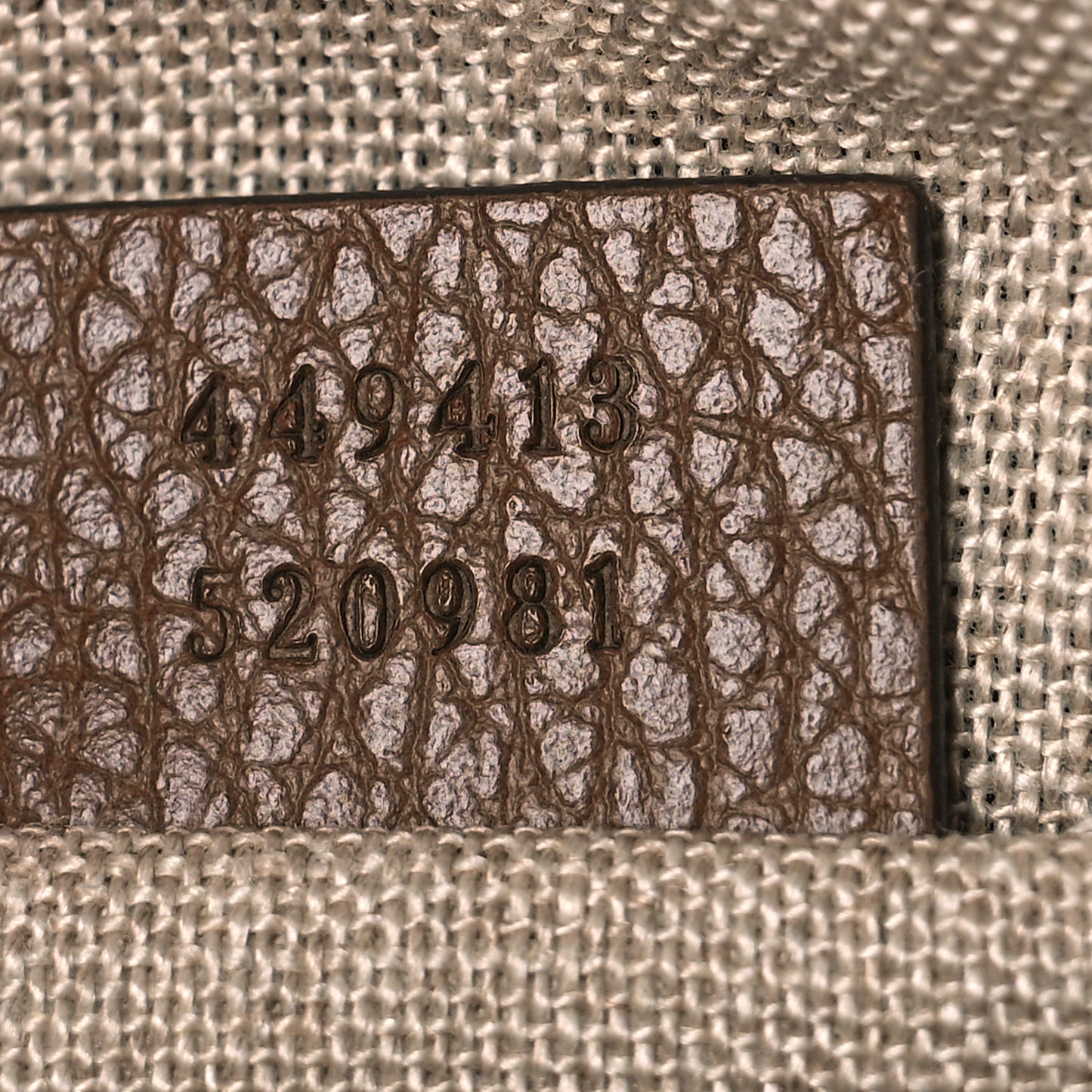 Monogram Mini Bree Messenger Bag Beige Tabacco