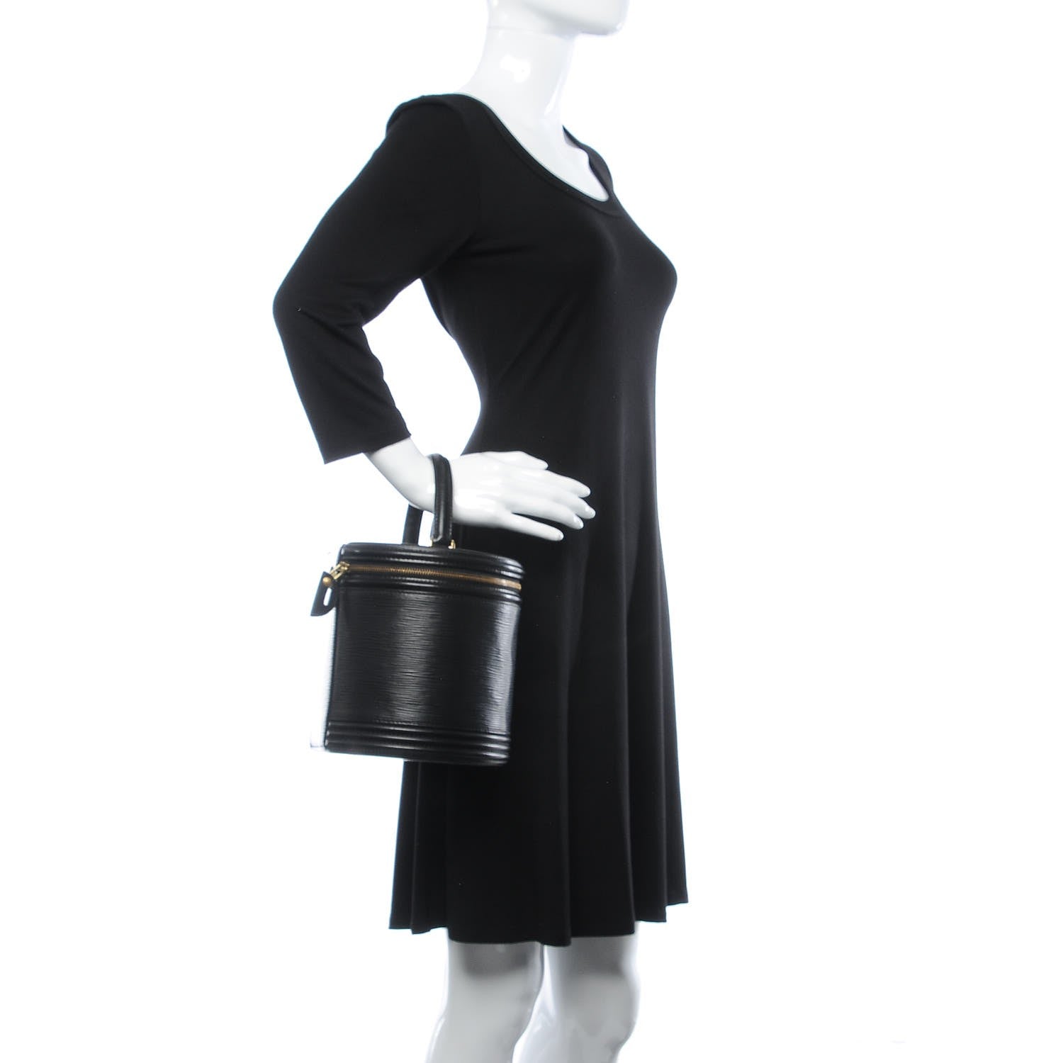 Louis Vuitton Epi Cannes Black 2 of 7