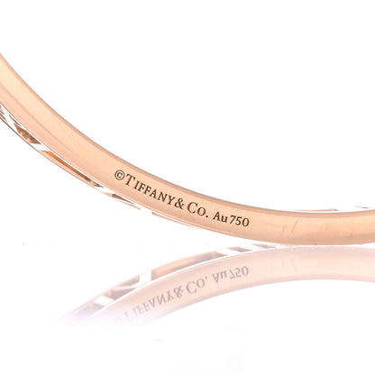 Tiffany 18K Yellow Gold Atlas Open Bangle Bracelet 4 of 4