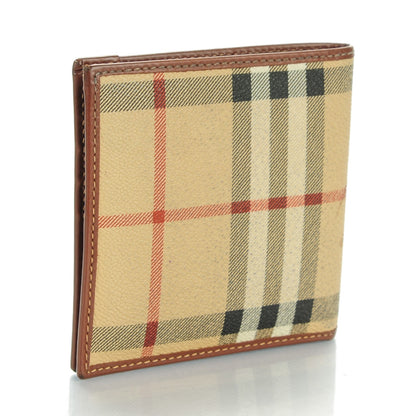 Burberry Haymarket Check Bi-Fold Wallet Brown 3 of 7