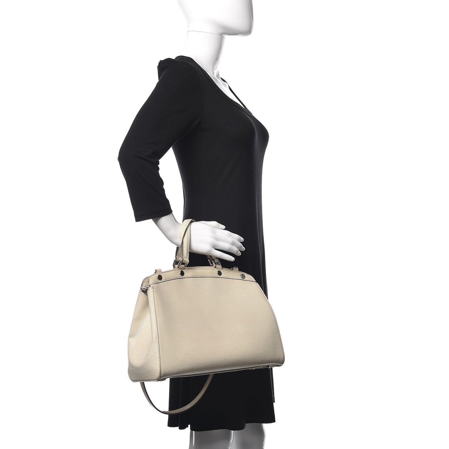 Louis Vuitton Epi Brea MM Ivory 2 of 25