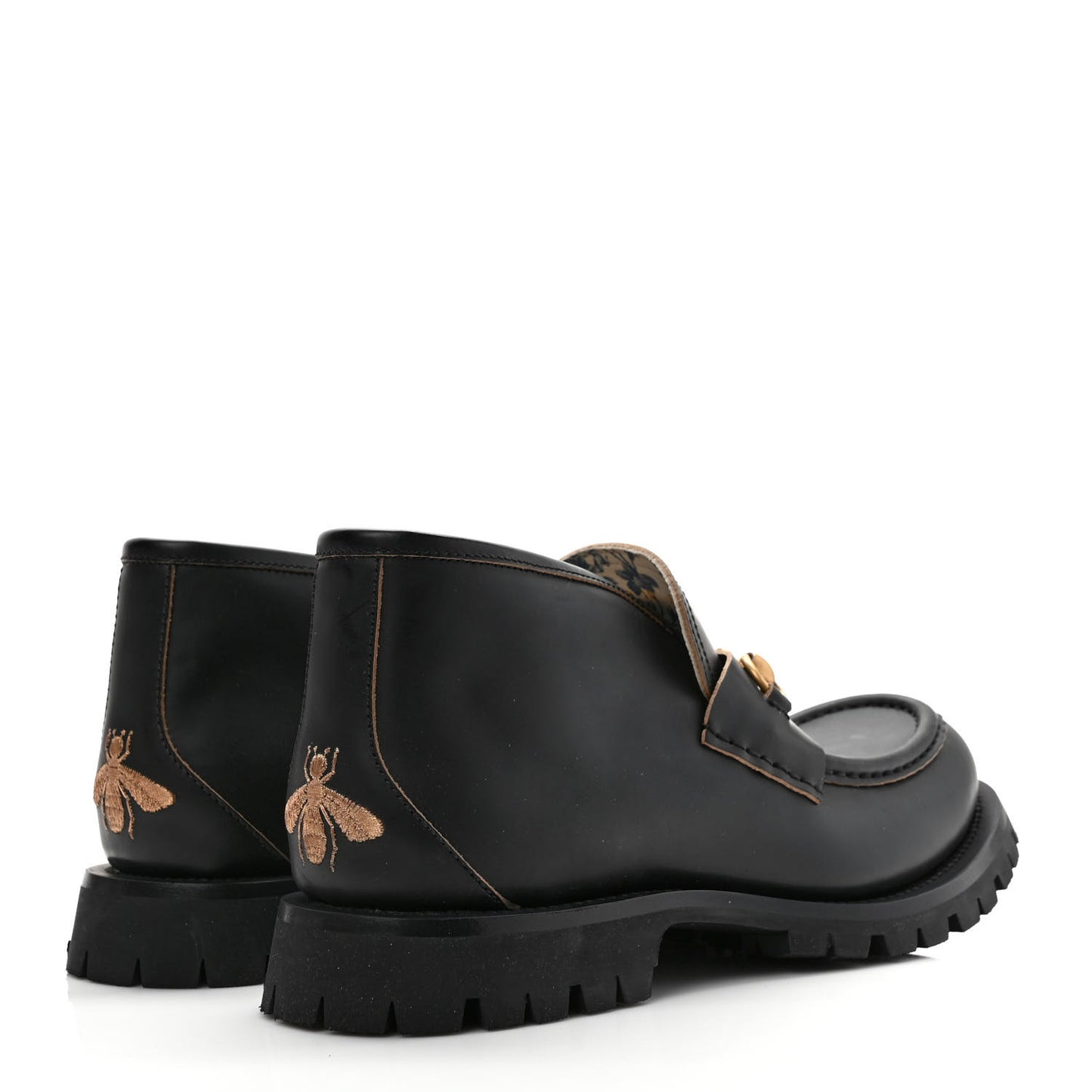 Cordovan Lux Mens Harald Horsebit Ankle Boots 10 Black
